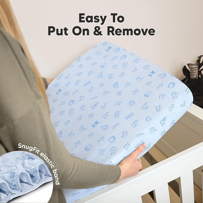 KeaBabies 2-Pack Organic Crib Sheets - Image 6