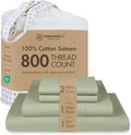 Threadmill Luxury 800 Thread Count Queen 100% Cotton Sheets by ThreadmillHomeLinen