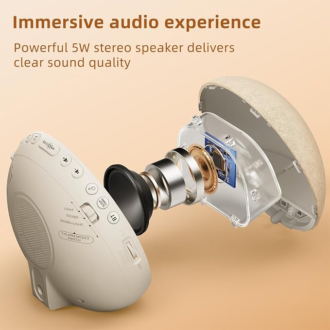 Sunrise Alarm Clock White Noise Machine: Natural Wake Up Light - Image 6