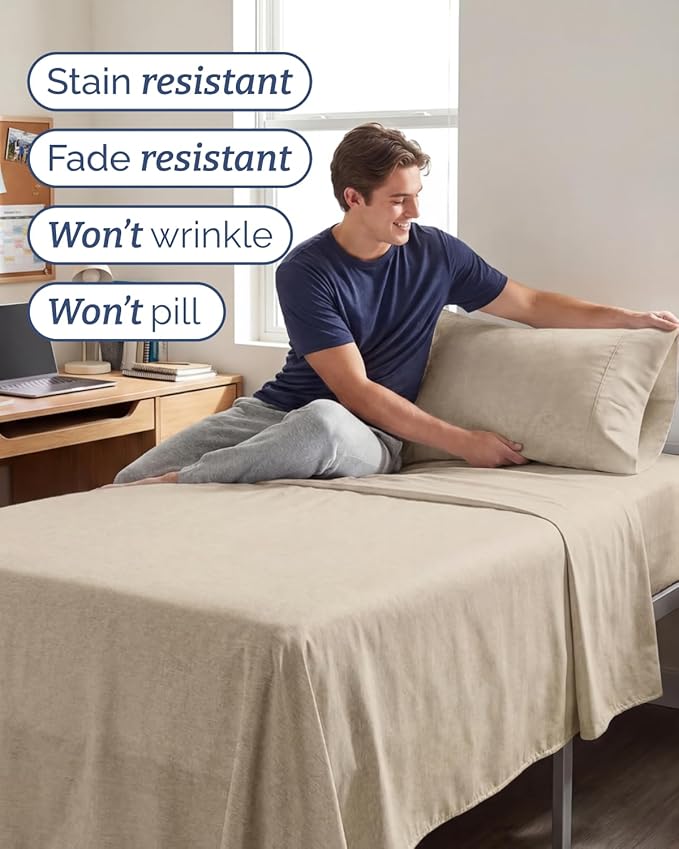 Twin XL Size 3 Piece Sheet Set - Image 5