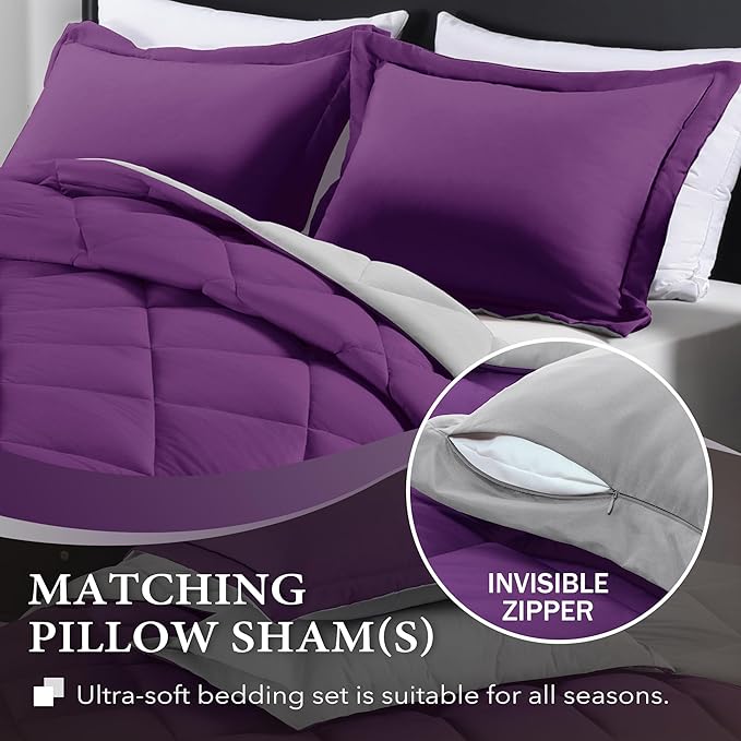 downluxe King Size Comforter Set - Image 3