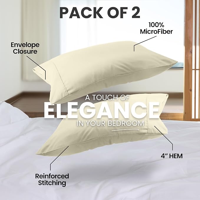 Utopia Bedding Queen Pillow Cases - Image 5