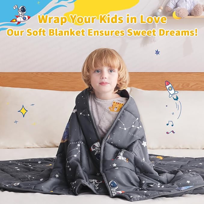 anfie Weighted Blanket Kids Cooling Weighted Blanket - Image 3