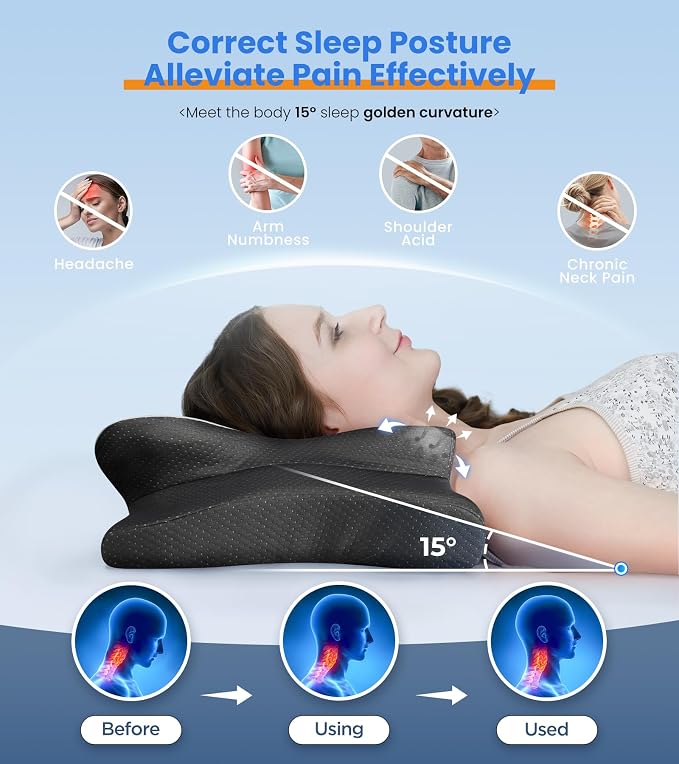 Ultra Pain Relief Cooling Pillow - Image 3