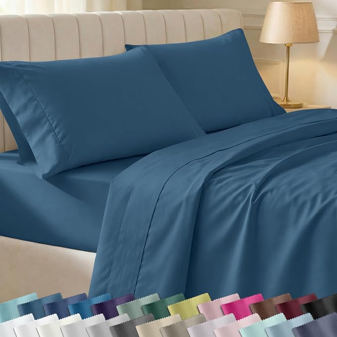 California Design Den Soft Full Size 100% Cotton Sheet Sets, 400 Thread Count by CaliforniaDesignDen