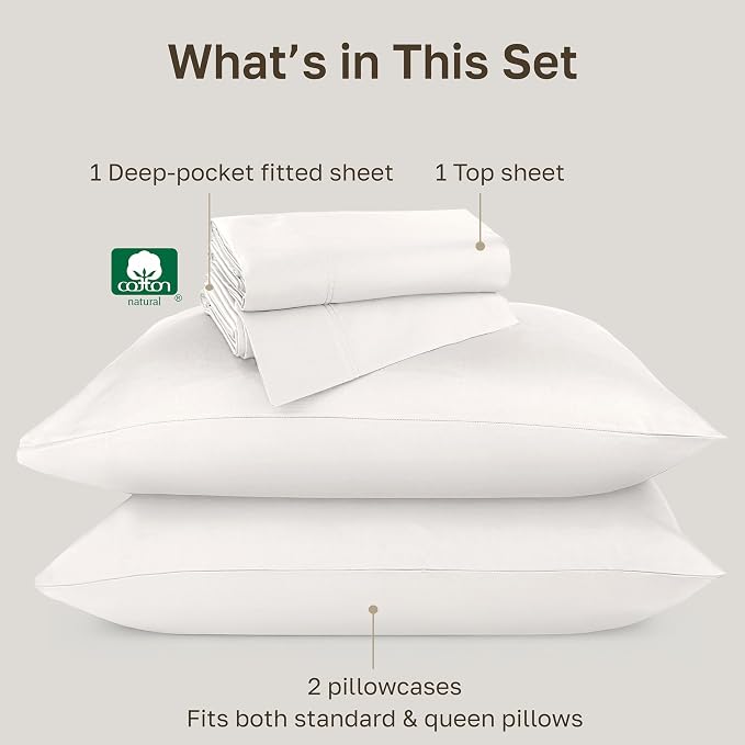 California Design Den Queen Sheets Set - Image 4
