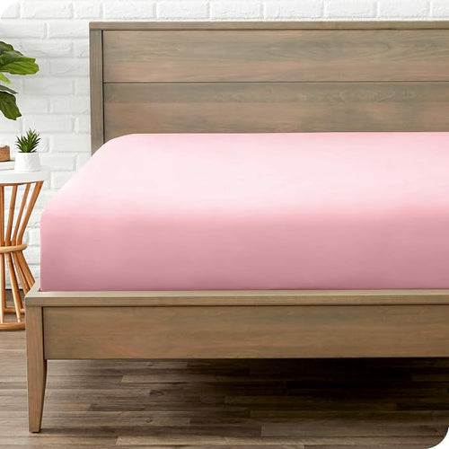 Bare Home Fitted Bottom Sheet Twin Size by BareHome
