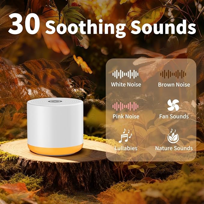 Portable White Noise Machine Mini Sound Machine - Image 2