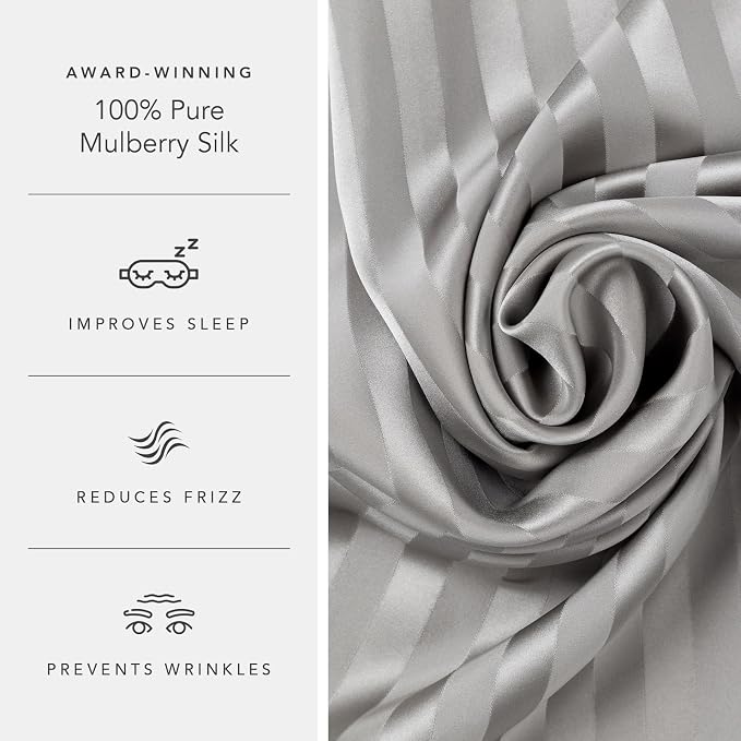 Fishers Finery 25mm 100% Pure Mulberry Silk Pillowcase - Image 5