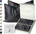 SUNDAYSILKS™ | Silk Pillow Cases 2 PACK | 22 Momme Mulberry Silk Pillowcase Set by ColoradoHomeCo
