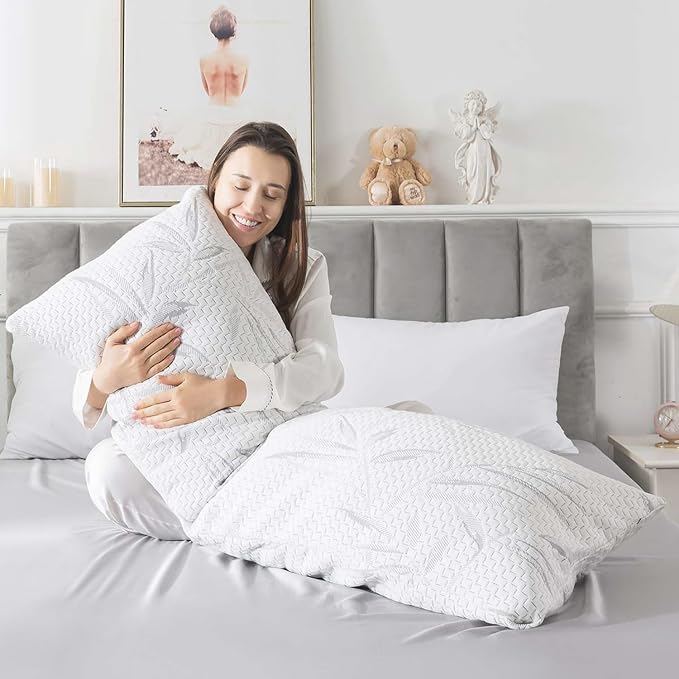 WhatsBedding Memory Foam Body Pillow - Image 6