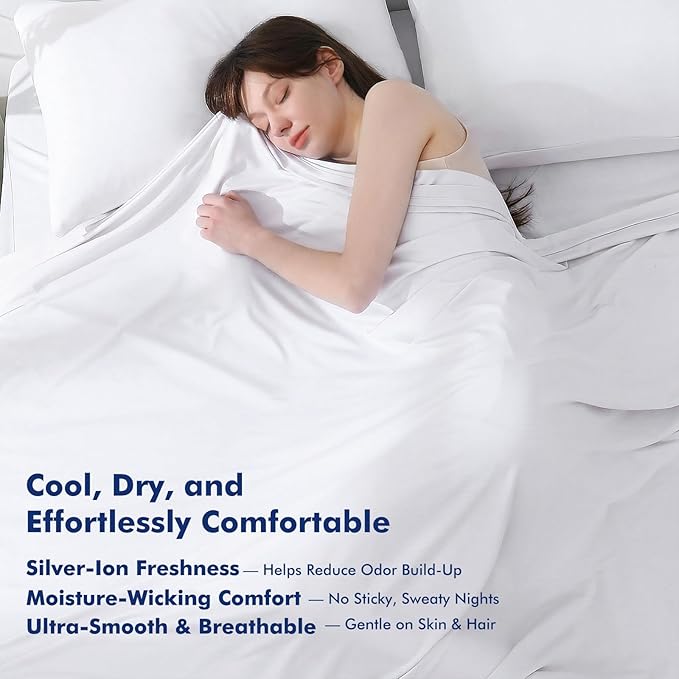 Elegear Cooling Blankets for Hot Sleeper, Arc-Chill 3.0 Cool Fiber - Image 4