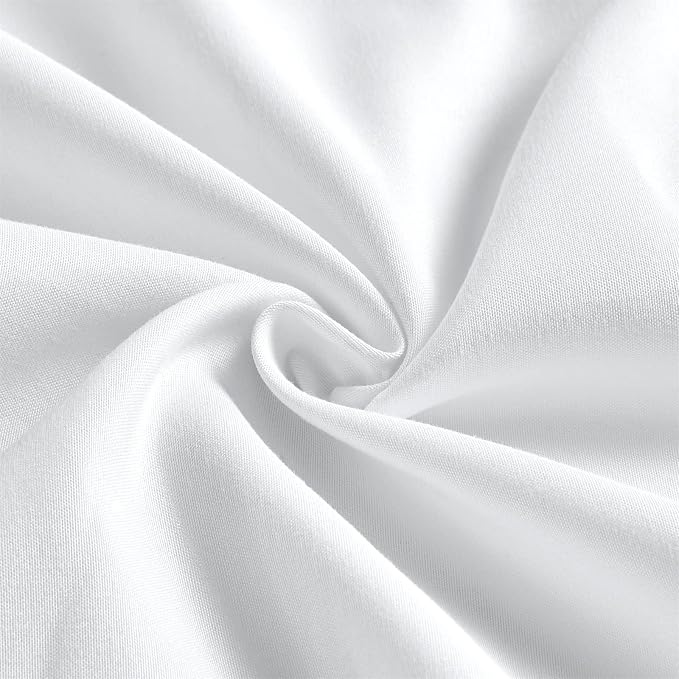 FreshCulture Full Flat Sheets Only, Soft Microfiber Bedding Sheets - Image 4
