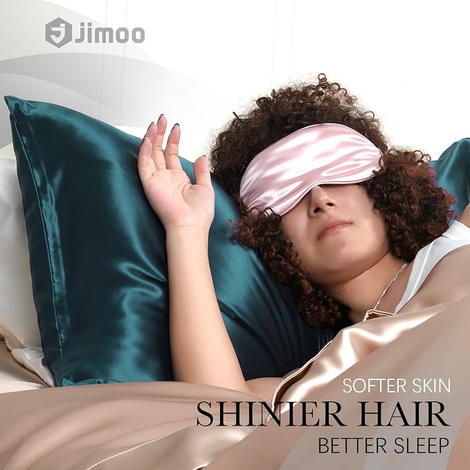 100% Mulberry Silk Pillowcase for Hair and Skin, 22 Momme Pure Natural Silk - Image 7