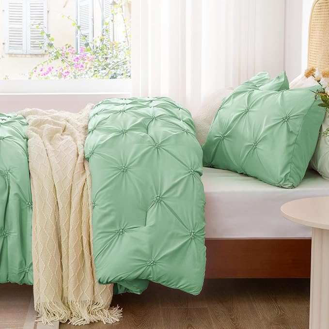 BEDELITE Sage Green Twin Comforter Set - Image 3