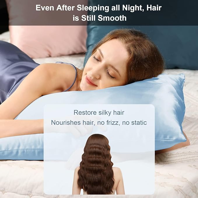 Silk Pillowcase for Hair and Skin - Image 2