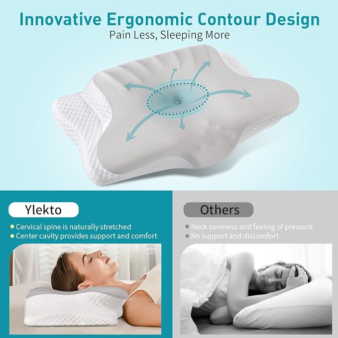 Cervical Neck Pillow for Pain Relief - Image 3