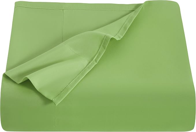 NTBAY Twin Extra-Long Flat Sheet Only by NTBAY
