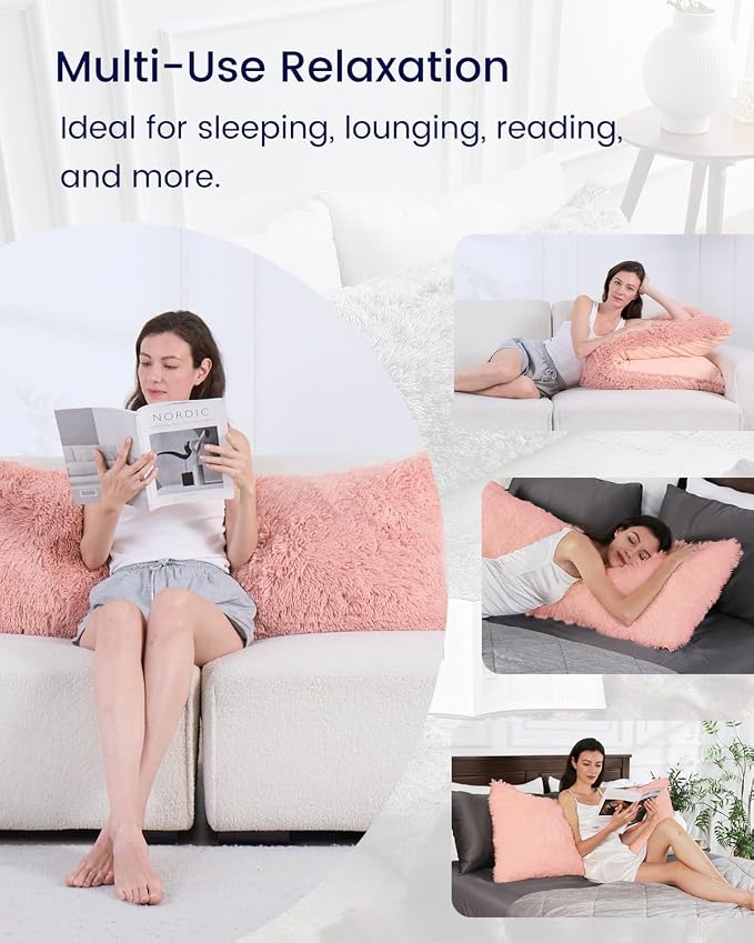ZonLi Fluffy Body Pillow, Full Body Pillows - Image 4