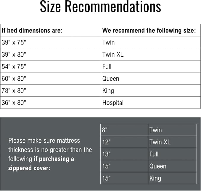 DMI Twin XL Zip Mattress Cover, Waterproof and Washable, Noiseless Cover - Image 6