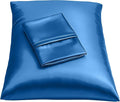 BLISSFORD Royal Blue Satin Pillowcase by BLISSFORD