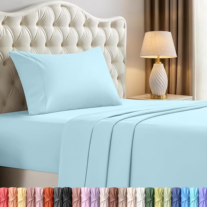 Utopia Bedding Twin Sheet Set – 3 Piece Bed Sheets by UTOPIABEDDING