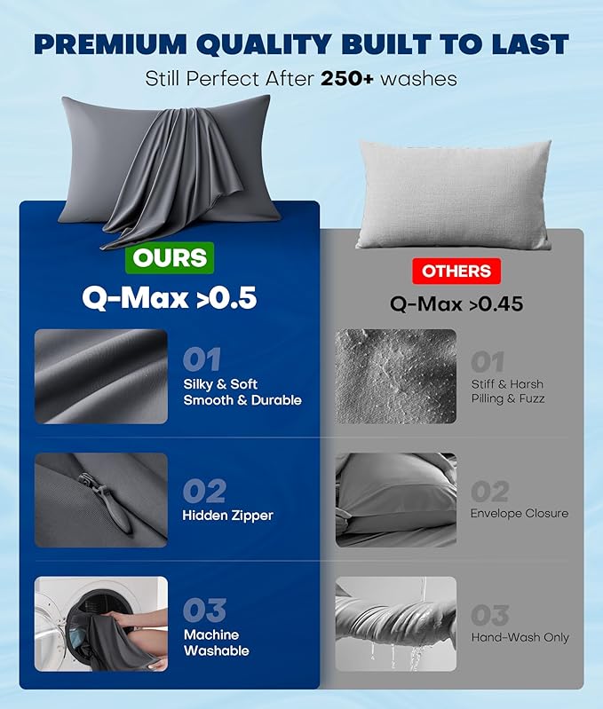 Ultra-Chill Cooling Pillowcase Set of 2 - Image 6