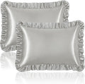 Homiest Ruffle Satin Pillowcase by Homiest