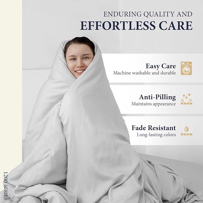 100% Egyptian Cotton Sheets California King Size - Image 7