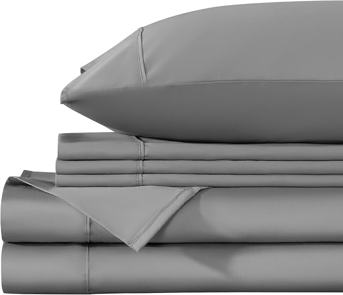 LBRO2M 1000 Thread Count 100% Egyptian Cotton Sheets Set 6 Piece Sets King Bed - Image 6