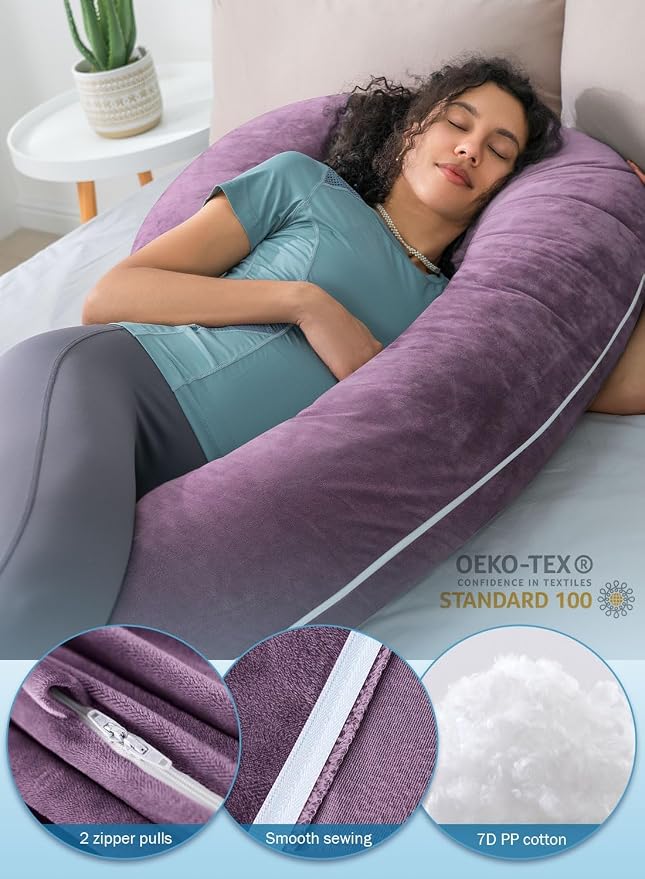 INSEN Pregnancy Pillow, Maternity Body Pillow - Image 6
