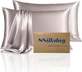 Mulberry Silk Pillow Cases Queen Size Set of 2, Ultra Smooth Soft Breathable by Unknown