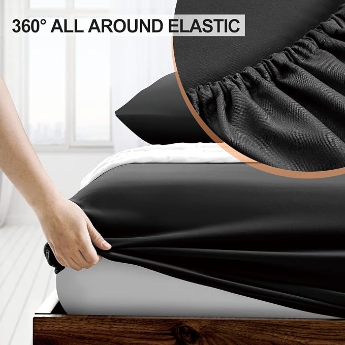FreshCulture California King Fitted Sheet Only - Image 3