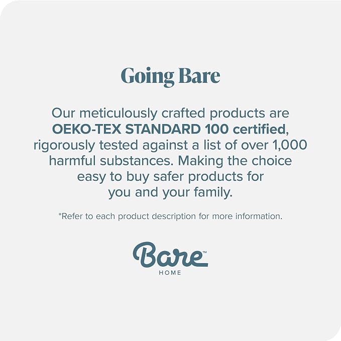 Bare Home 2-Pack Fitted Bottom Sheets King - Image 7