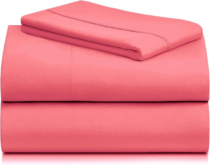 LuxClub 3 PC Twin Sheet Set, Deep Pockets Wrinkle Free Cooling Bed Sheets Hotel - Image 8