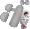 Pregnancy Wedge Pillow for Sleeping, Adjustable Maternity Pillow for Side by Unknown
