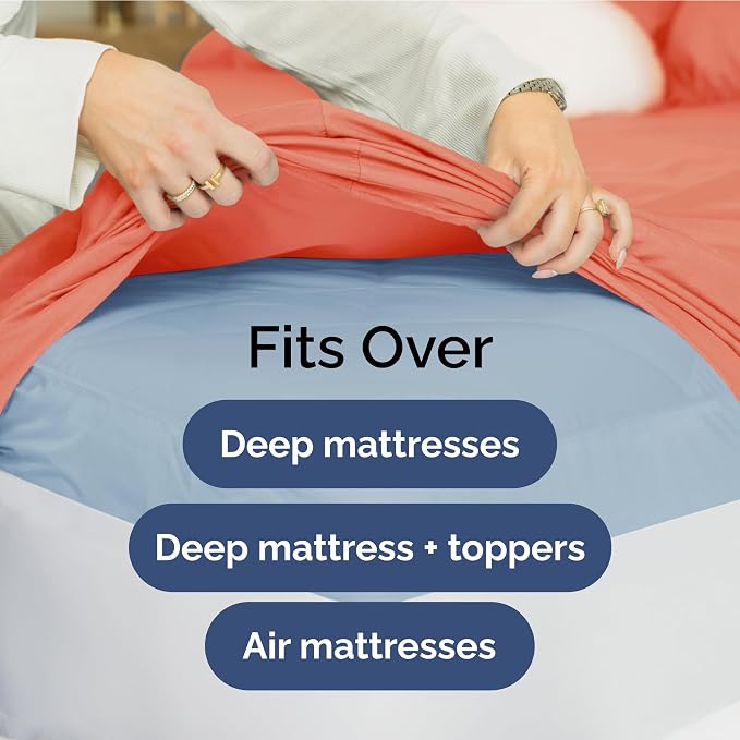 Extra Deep Twin Sheet Set - Image 6