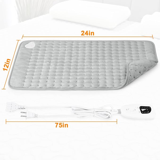 Deepsoon Heating Pad, Electric Heating Pads - Image 7