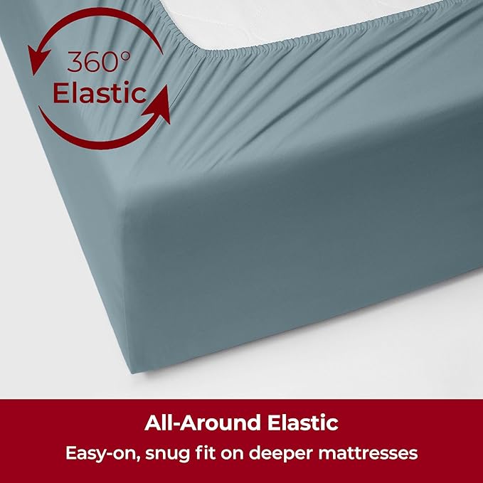Mellanni Extra Deep California King Sheets - Image 5