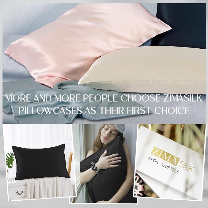 ZIMASILK 100% Pure Mulberry Silk Pillowcase - Image 6