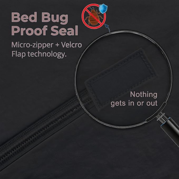 Guardmax Jersey Knitted Twin XL Zippered Mattress Encasement - Image 3
