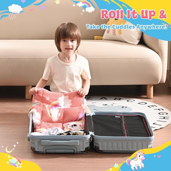 anfie Weighted Lap Pad 2 Pounds, Weighted Blanket Kids Cooling Blanket - Image 5