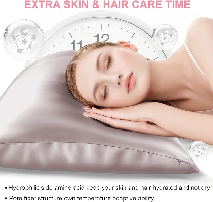 Silk Pillow Cases Queen Size - Image 3