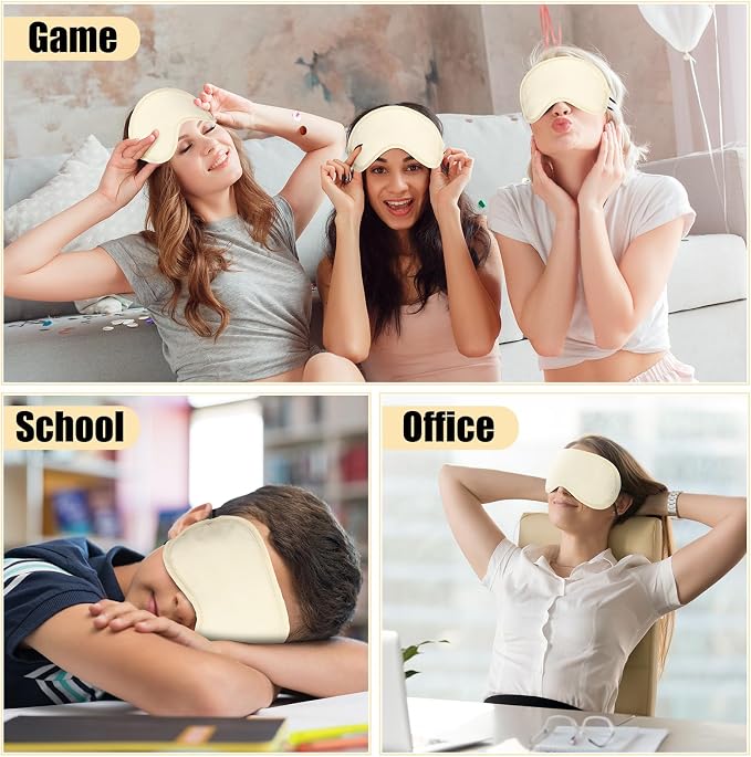 Tarpop 200 Pcs Eye Mask Sleeping Blindfold Eye Cover - Image 6