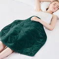 Weighted Lap Blanket 5 lbs for Adults, Luxury Soft Small Weighted Blanket by EazfyPro