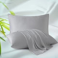4-Pack Bamboo Viscose Zippered Pillow Cases Standard Size, 400 Thread Count by ZaizaiHome