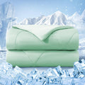 Cooling Comforter King Size, Double-Sided Cold Tech Fabric Quilted Bed by bedsmile