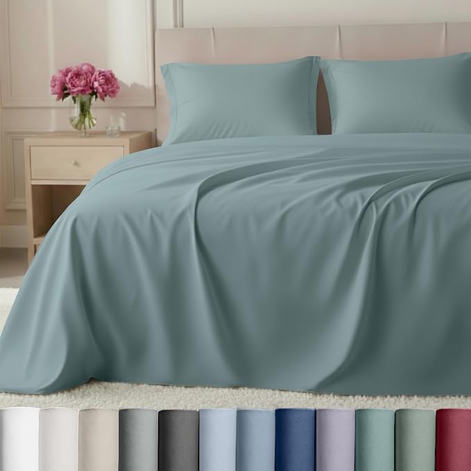 California Design Den Luxury Queen Size Sheets Set by CaliforniaDesignDen