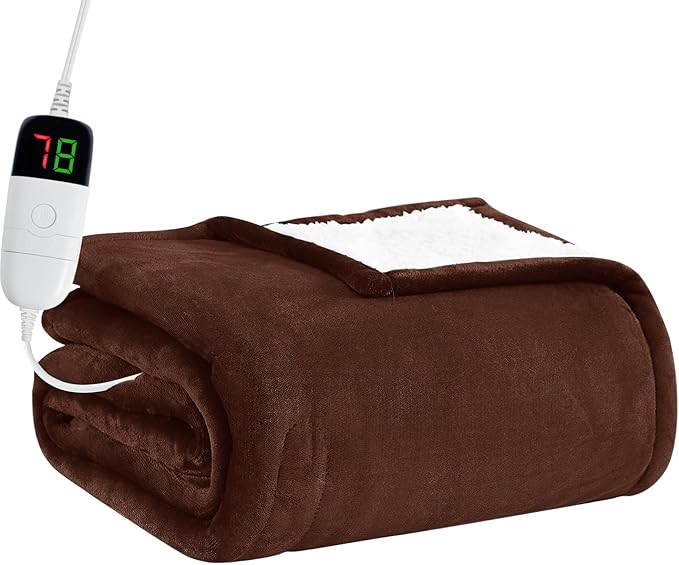 BOMOVA Heated Electric Blanket Twin by BOMOVA