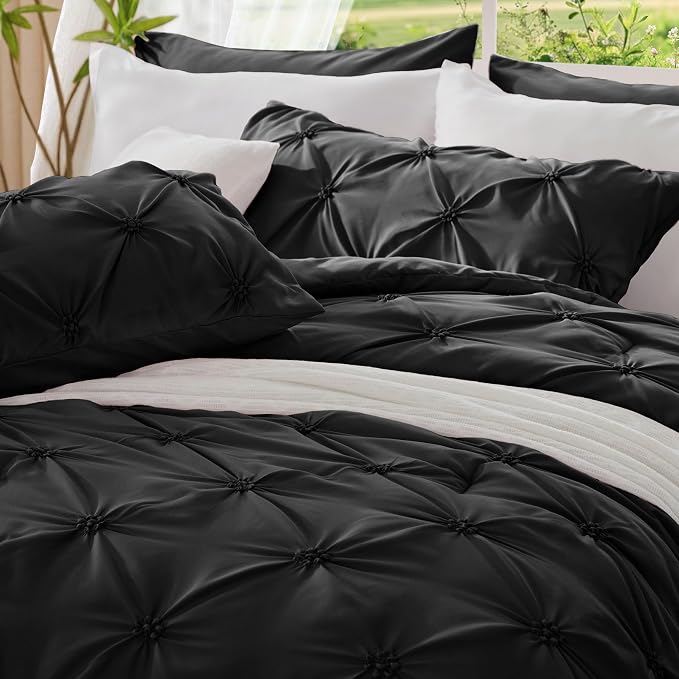 BEDELITE Black King Size Comforter Set - Image 6
